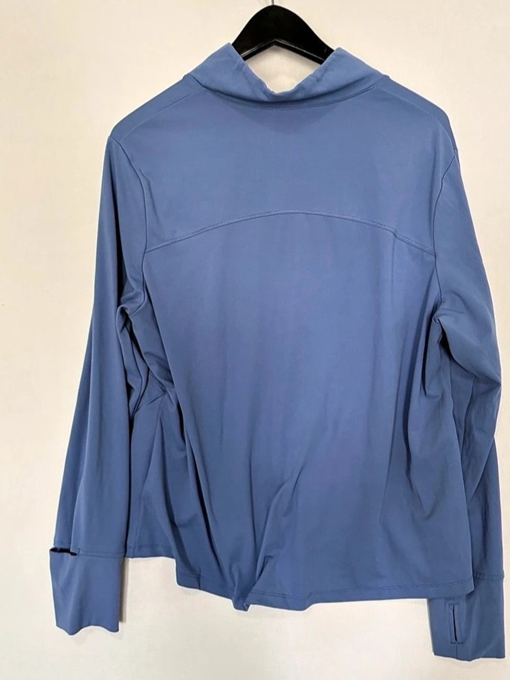 Avia Women's SoftSculpt Zip Up Active Jacket 2XL Blue Workout Running - Picture 3 of 6